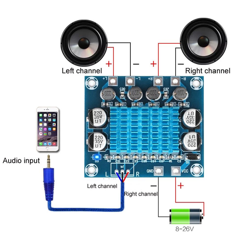 TPA3110-XH-A232-30W30W-20-Channel-Digital-Stereo-Audio-Power-Amplifier-Board-DC-8-26V-3A-1598334