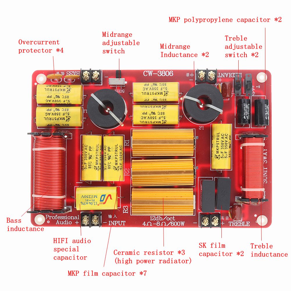 WEAH-3806-Speaker-Frequency-Divider-Module-High-Power-High-Fidelity-High-Medium-Low-Three-Dividers-U-1561949