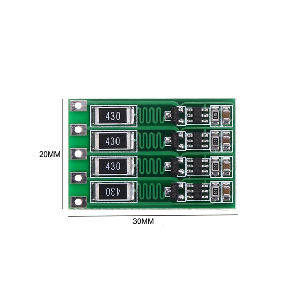 10pcs-4S-168V-BMS-PCB-18650-Lithium-Battery-Charger-Protection-Board-Balanced-Current-100mA-1239322