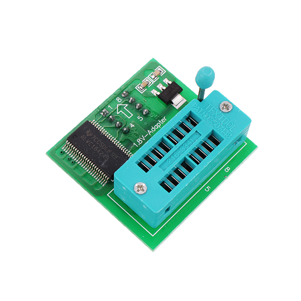 10pcs-18V-Converter-SPI-Flash-SOP8-DIP8-Conversion-Motherboard-MX25-W25-Module-Adapter-Board-1647747