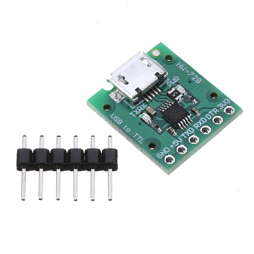 10pcs-HW-728-CH340E-MSOP10-USB-to-TTL-Converter-Module-PRO-MINI-Downloader-1591478