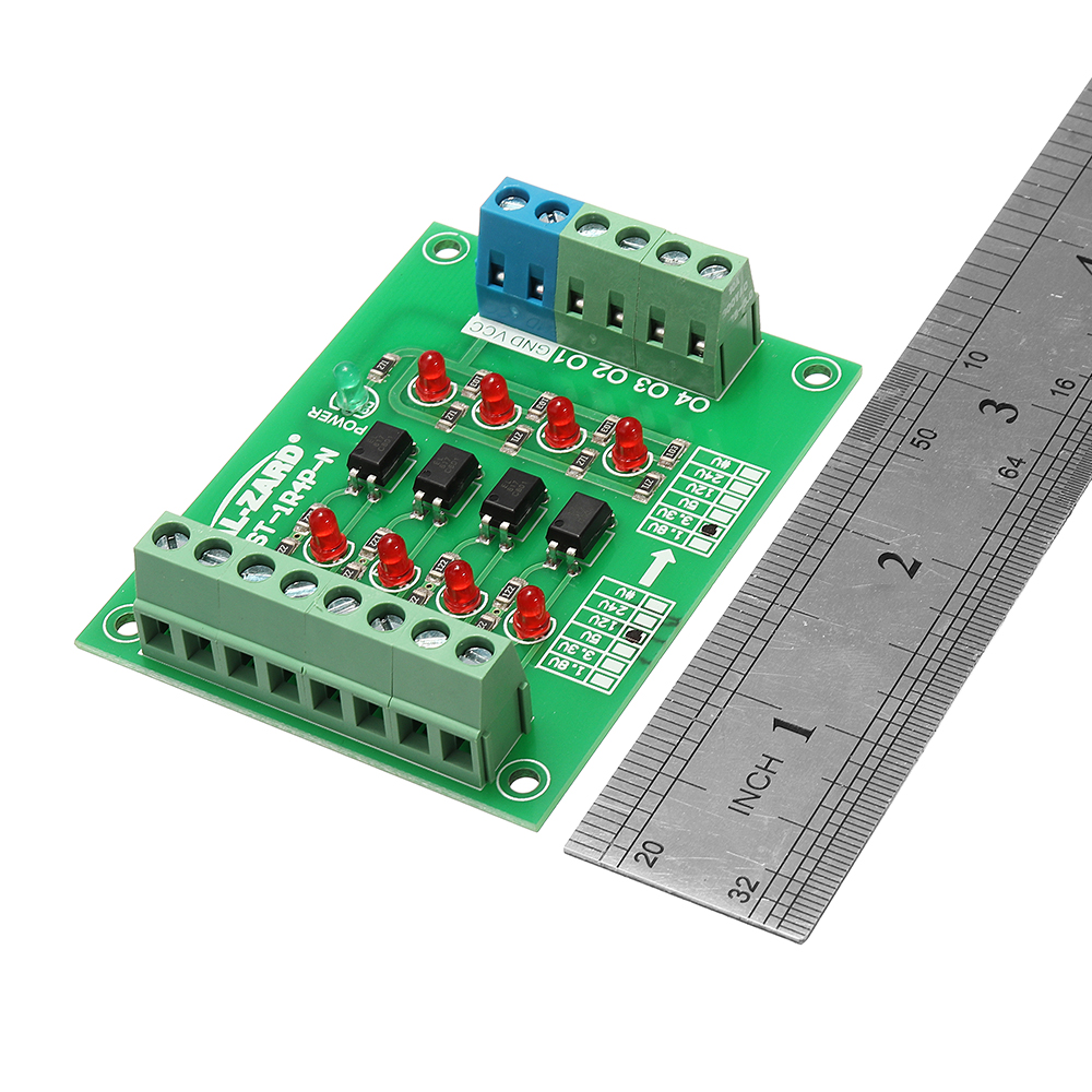 12V-To-33V-4-Channel-Optocoupler-Isolation-Board-Isolated-Module-PLC-Signal-Level-Voltage-Converter--1336504