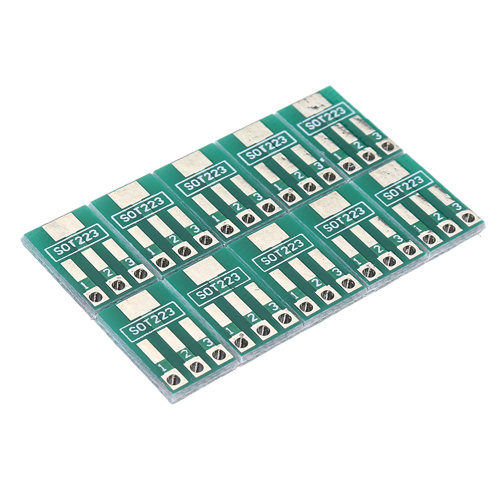 30pcs-SOT89SOT223-to-SIP-Patch-Transfer-Adapter-Board-SIP-Pitch-254mm-PCB-Tin-Plate-1631712