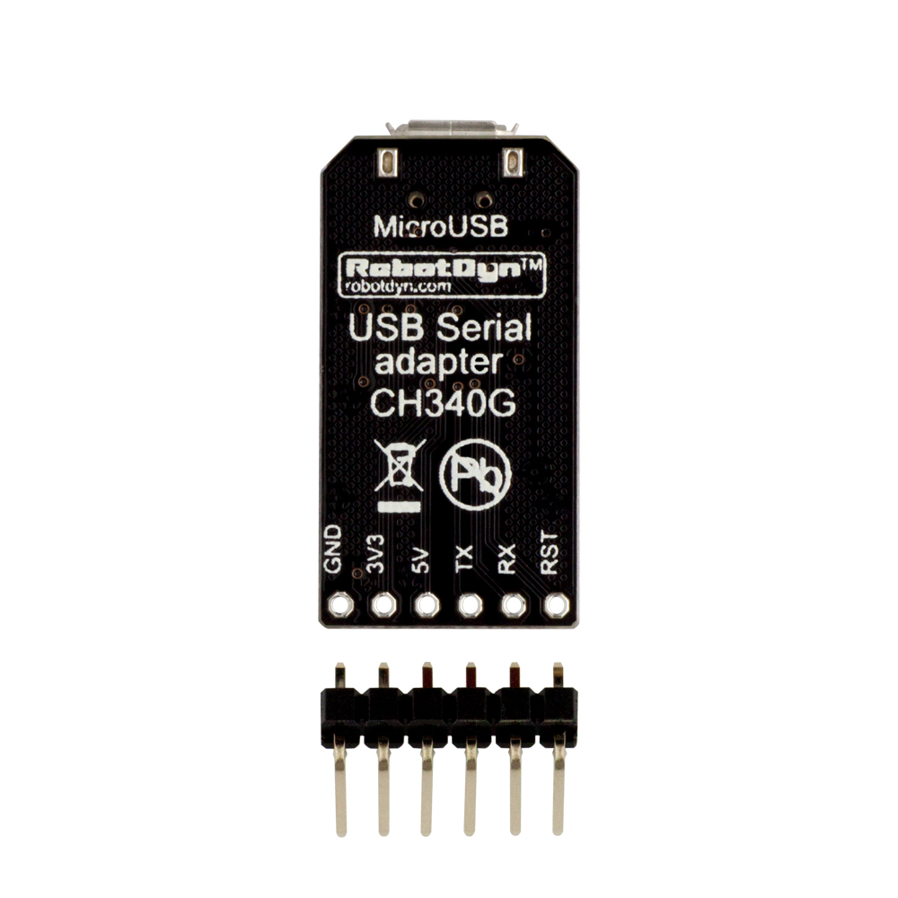 3pcs-RobotDynreg-USB-to-TTL-UART-CH340-Serial-Converter-Micro-USB-5V33V-IC-CH340G-Module-1319332