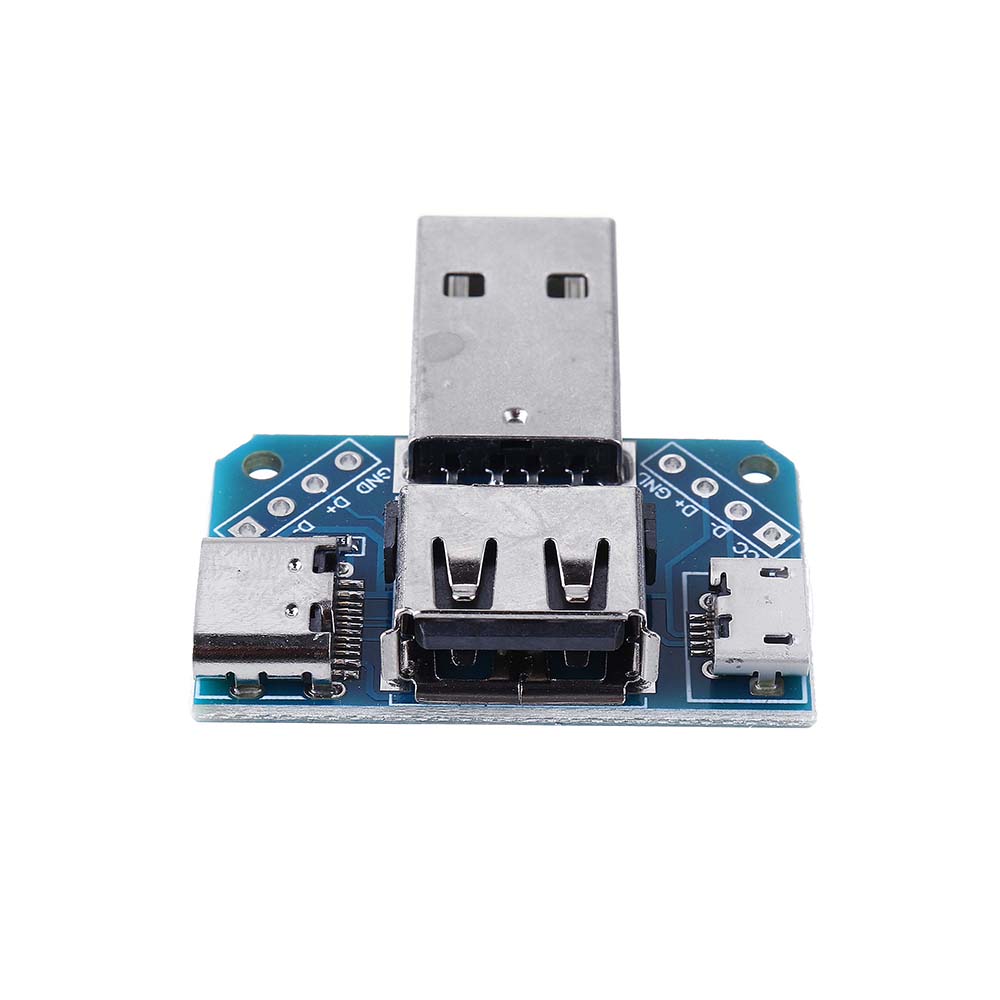 5pcs-USB-Adapter-Board-Male-to-Female-Micro-Type-C-4P-254mm-USB4-Module-Converter-1605812