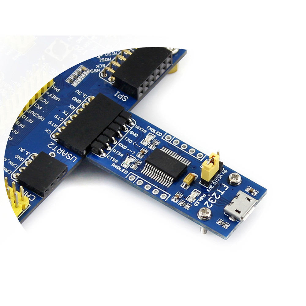 Wavesharereg-FT232-Module-USB-to-Serial-USB-to-TTL-FT232RL-Communication-Module-MiniMicroType-A-Port-1694621