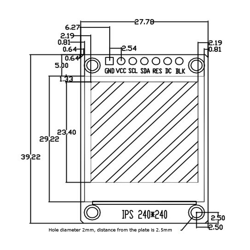 13-Inch-IPS-TFT-LCD-Display-240240-Color-HD-LCD-Screen-33V-ST7789-Driver-Module-1383404