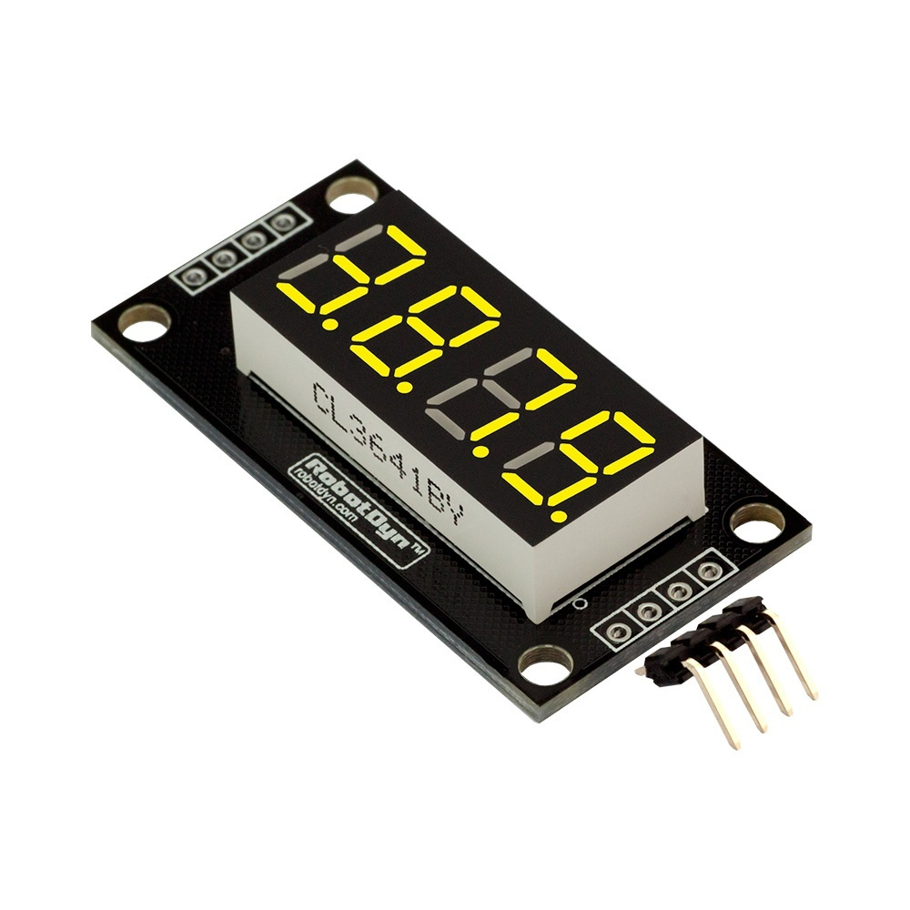 30pcs-036-Inch-4-Digit-LED-Display-Tube-7-segments-TM1637-30x14mm-Yellow-Decimal-Point-Module-1697771