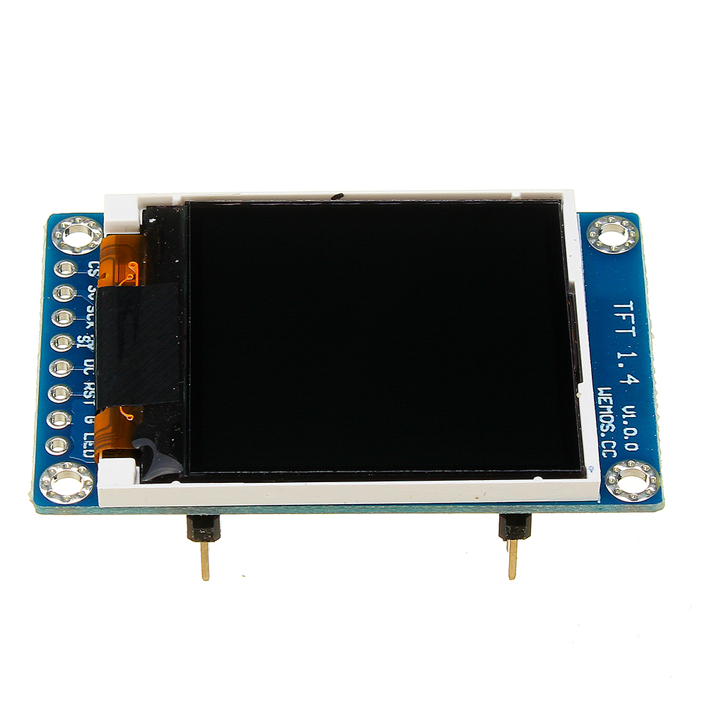 3pcs-Wemosreg-ESP8266-14-Inch-LCD-TFT-Shield-V100-Display-Module-For-D1-Mini-Board-1464130