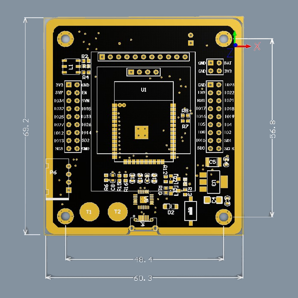 Placa de desenvolvimento ESP-32F Kit ESP32 bluetooth WiFi IoT Control  Module Geekcreit para Arduino - produtos que funcionam com placas Arduino  oficiais