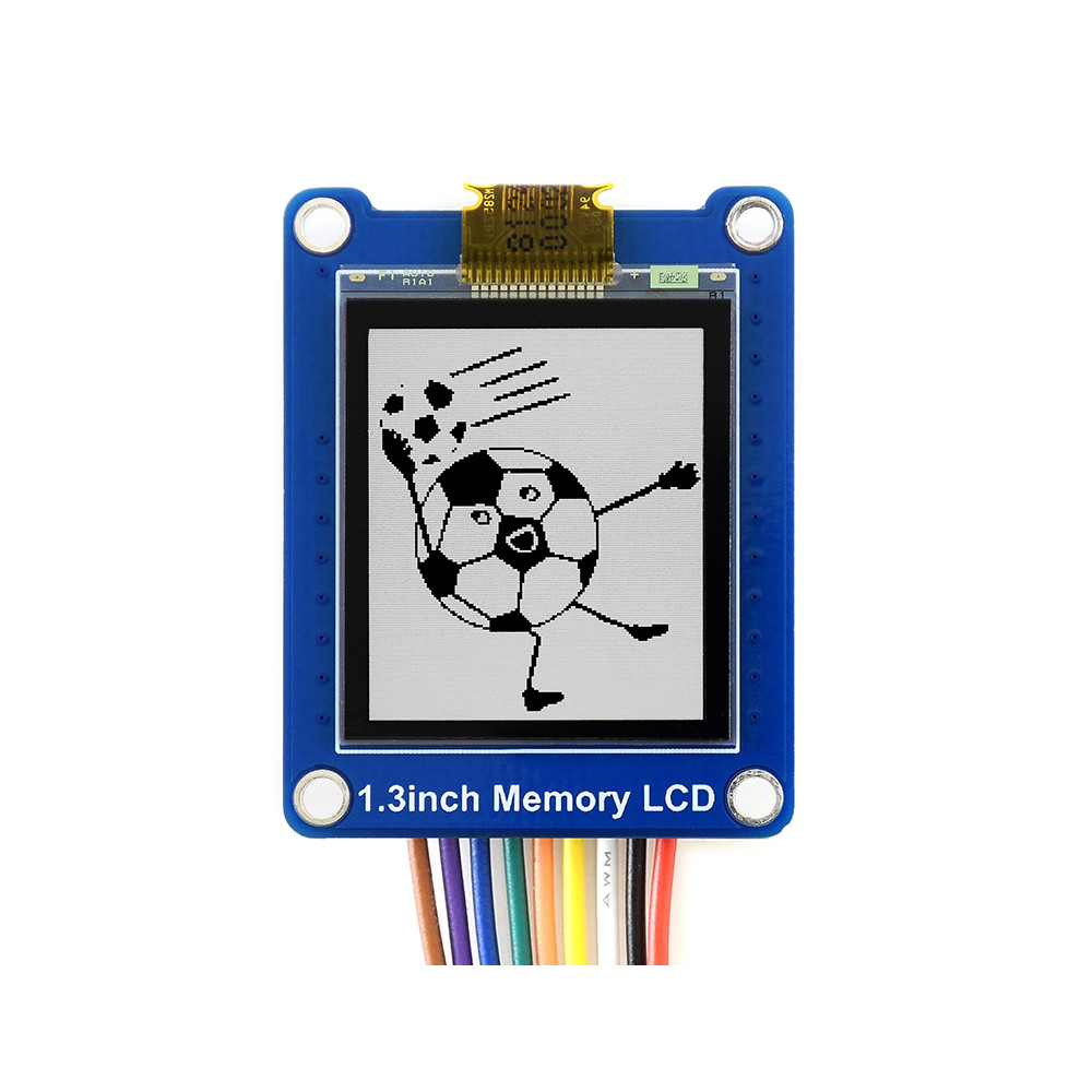 Wavesharereg-13-inch-Black-and-White-Memory-SPI-LCD-Display-with-Internal-Memory-144x168-For-STM32-1707120