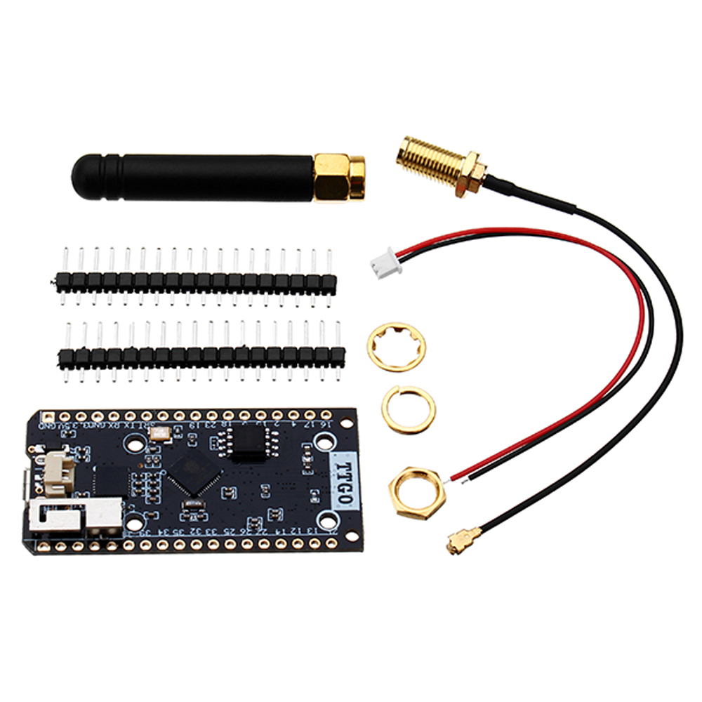 LILYGOreg-TTGO-2Pcs-ESP32-SX1276-LoRa-915MHz-bluetooth-WI-FI-Internet-Antenna-Development-Board-1466793