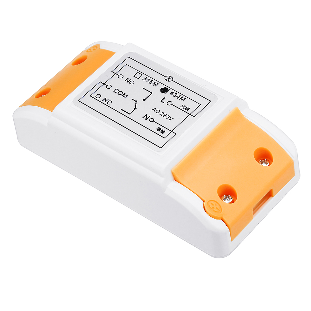 433MHz-AK-AC220V-1CH-Channel-Wireless-Remote-Control-Switch-Module-with-2-Key-Transmitter-1423716