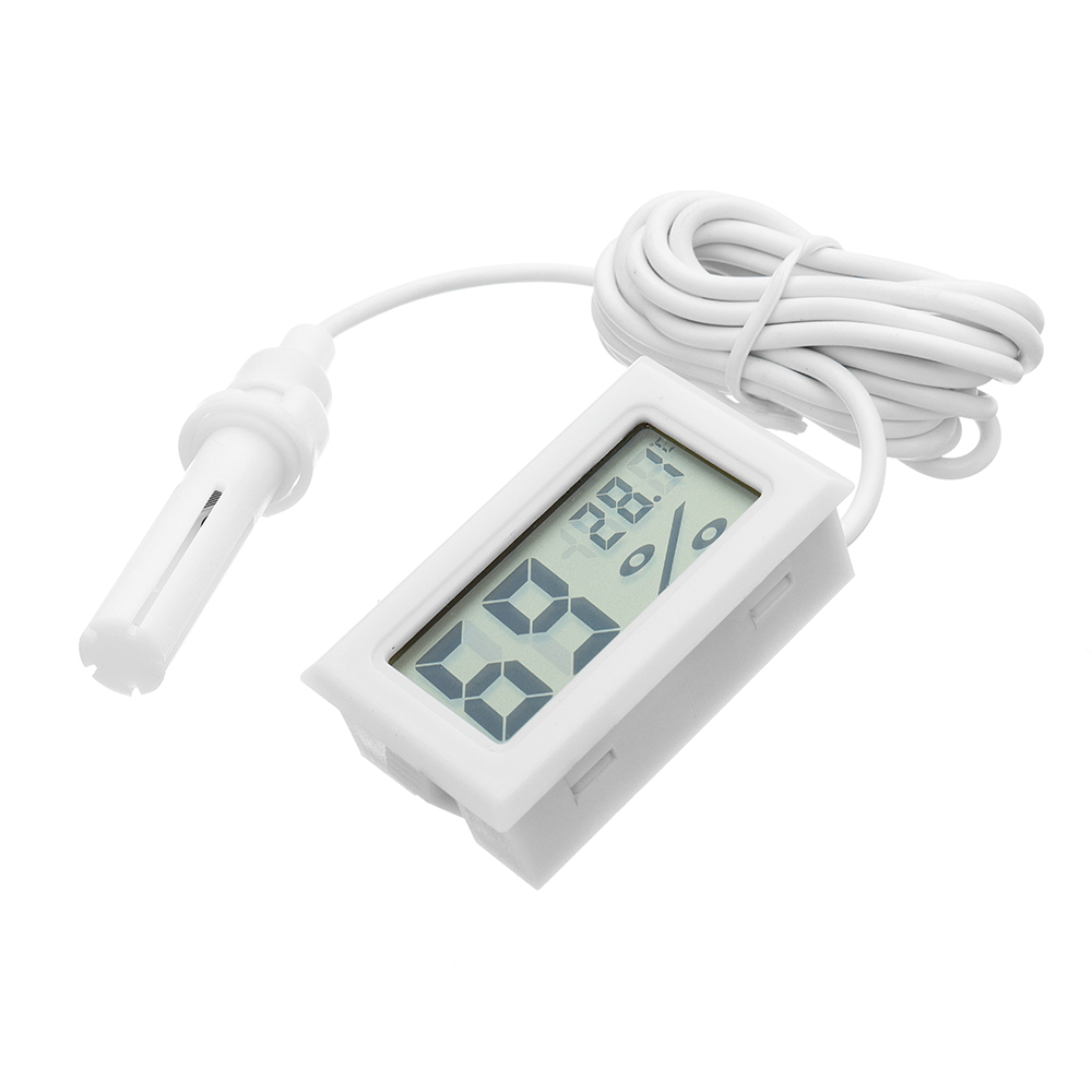 Oumefar Thermometer Hygrometer Small Size Digital Thermometer High Pre –  BABACLICK
