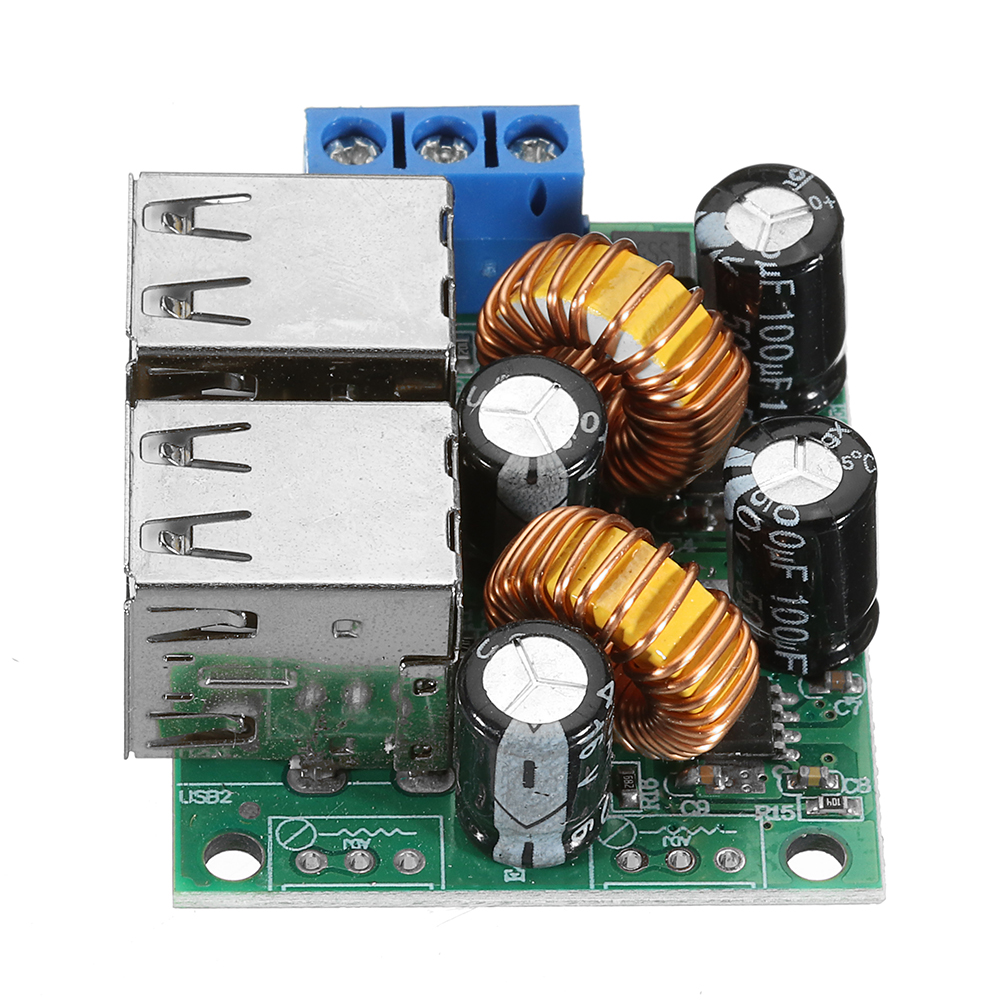 10pcs-3624129V-to-5V-3A-Step-Down-Module-4USB-Interface-Car-charging-Solar-Buck-Power-Supply-1652477