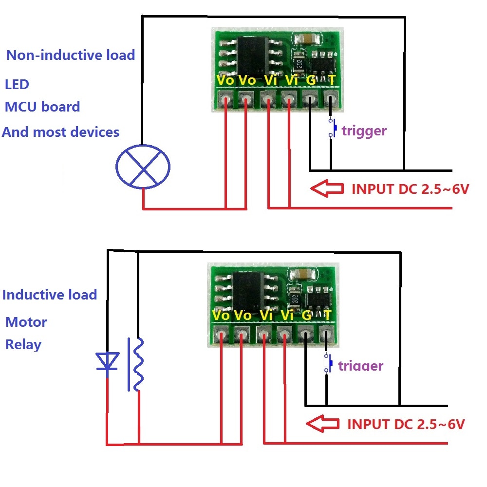 10pcs-IO15B01-6A-DC-3V-33V-37V-5V-Electronic-Switch-Latch-Bistable-Self-locking-Trigger-Module-Board-1656811