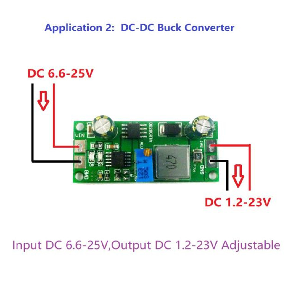 Chargeur lithium-ion 24V2A - Embout Jack (DC2.1)