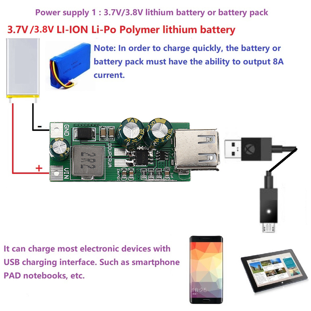 3pcs-20W-DC-DC-33-5V-to-5V-12V-Boost-Converter-USB-Module-QC30-20-FCP-Quick-Charger-For-18650-Li-ion-1607613