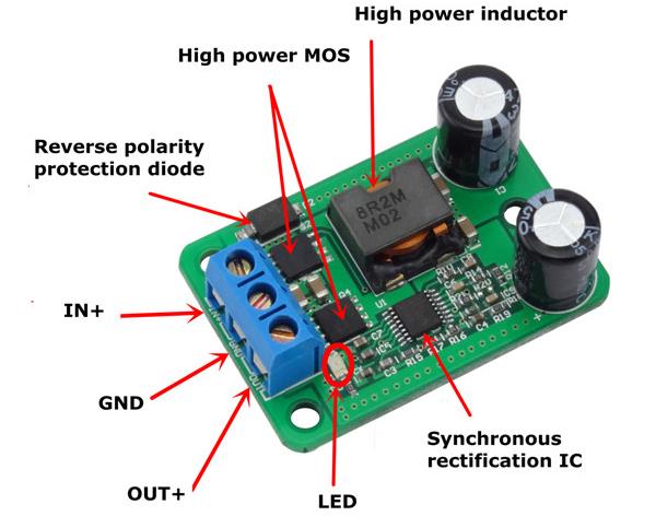 3pcs-DC-DC-24V--12V-To-5V-5A-25W-Input-Voltage-9---35V-Buck-Step-Down-Power-Module-Synchronous-Recti-1197237