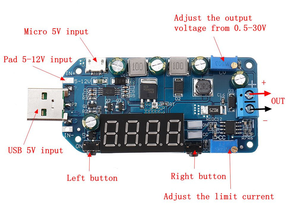 3pcs-Geekcreitreg-USB-Boost-Module-5V-to-9V12V-Step-Up-Module-Adjustable-Voltage-Current-Display-Cha-1556047