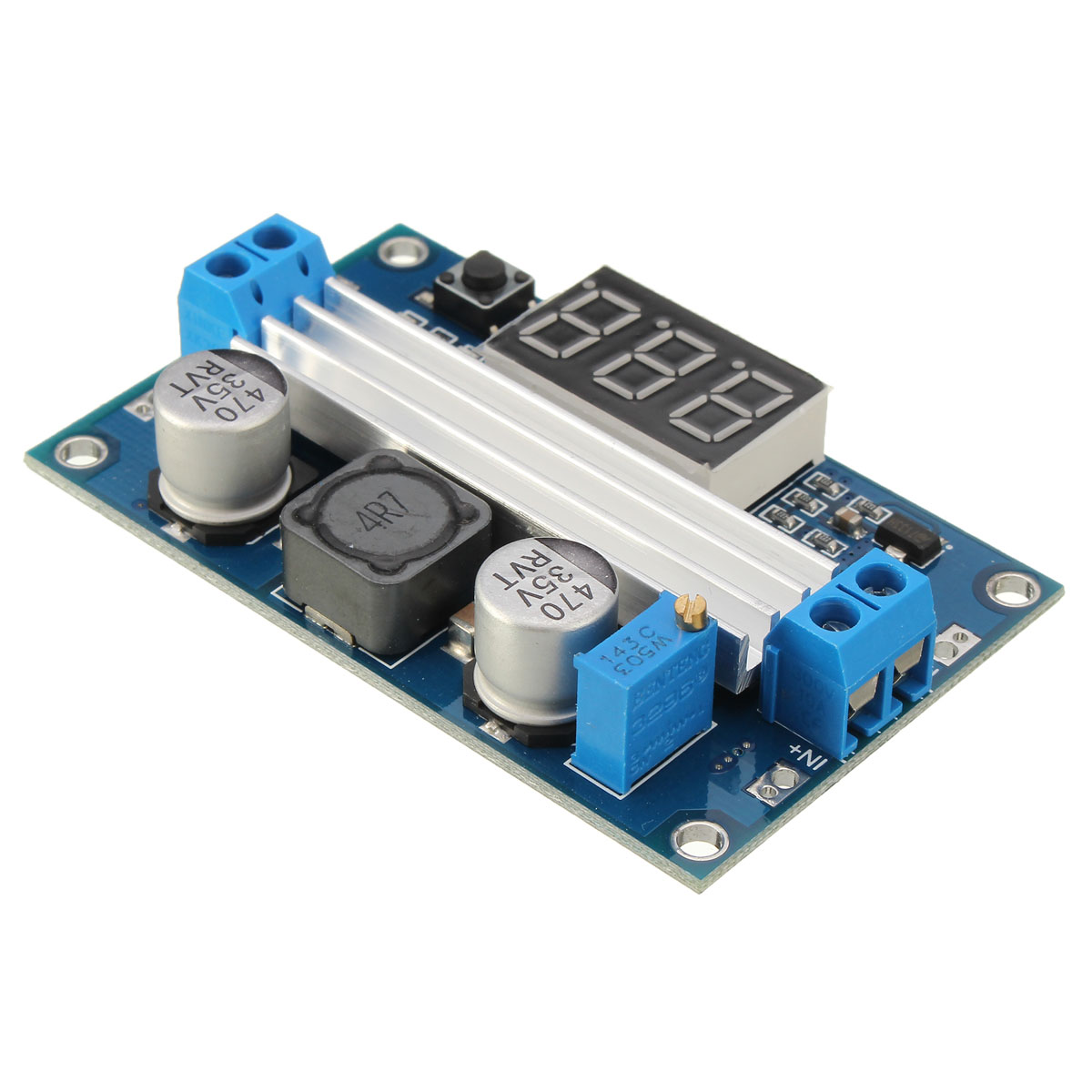 DC-DC-100W-3-35V-12V-to-35-35V-Step-Up-Module-Boost-Power-Supply-Voltmeter-1264307