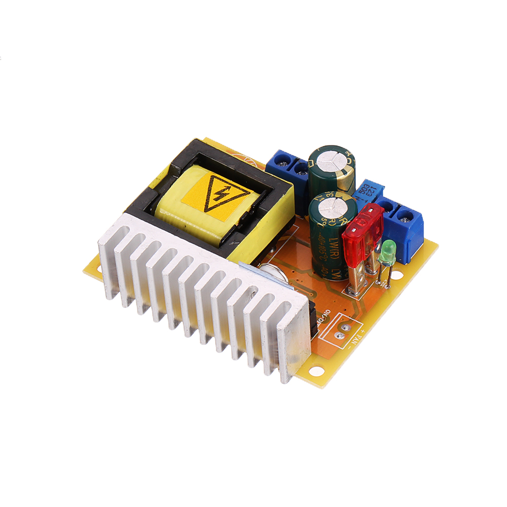 DC-DC-45-390V-Adjustable-High-Voltage-Booster-Regulator-Capacitor-Charging-Electromagnetic-Power-Mod-1598959