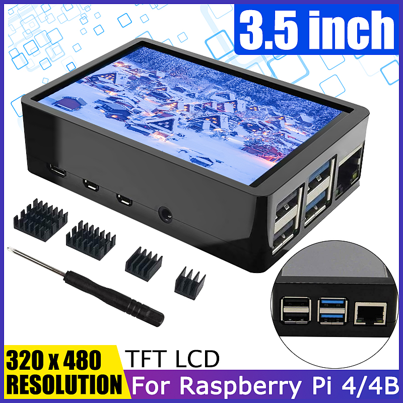 3,5 pouces 320x480 TFT LCD à écran tactile pour Raspberry Pi