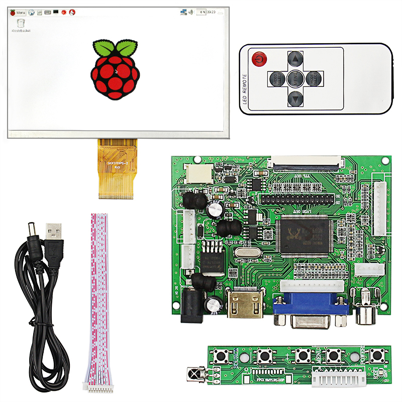 Caturda-C0960-7-Inch-50Pin-1024600-Split-Style-IPS-Screen-for-Raspberry-Pi-1718275