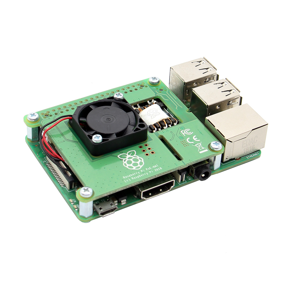 PoE-HAT-IEEE8023af-5V-25A-Output-Power-Over-Ethernet-Expansion-Board--Cooling-Fan-for-Raspberry-Pi-3-1417644