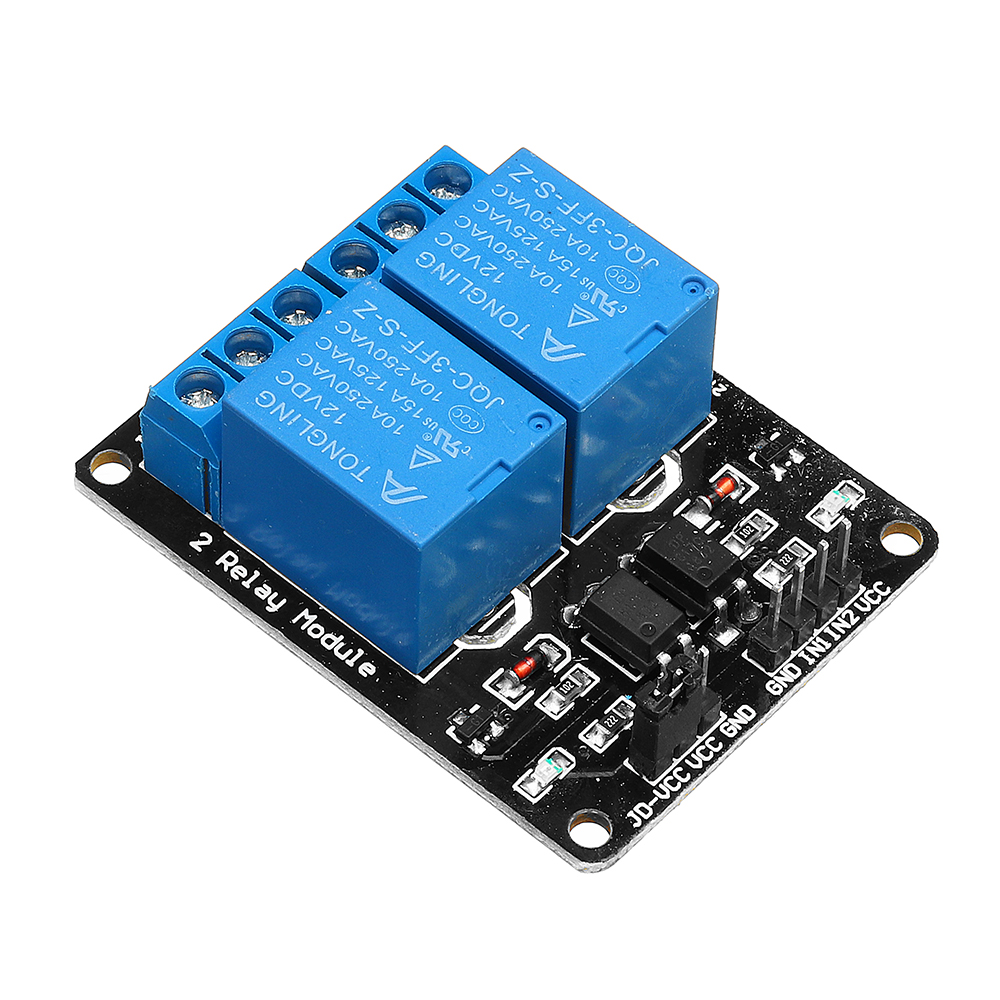 10pcs-2-Channel-Relay-Module-12V-with-Optical-Coupler-Protection-Relay-Extended-Board-Geekcreit-for--1407201