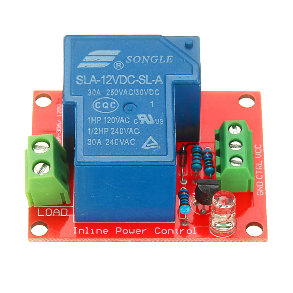 10pcs-BESTEP-12V-30A-250V-1-Channel-Relay-High-Level-Drive-Relay-Module-Normally-Open-Type-For-Audui-1433033