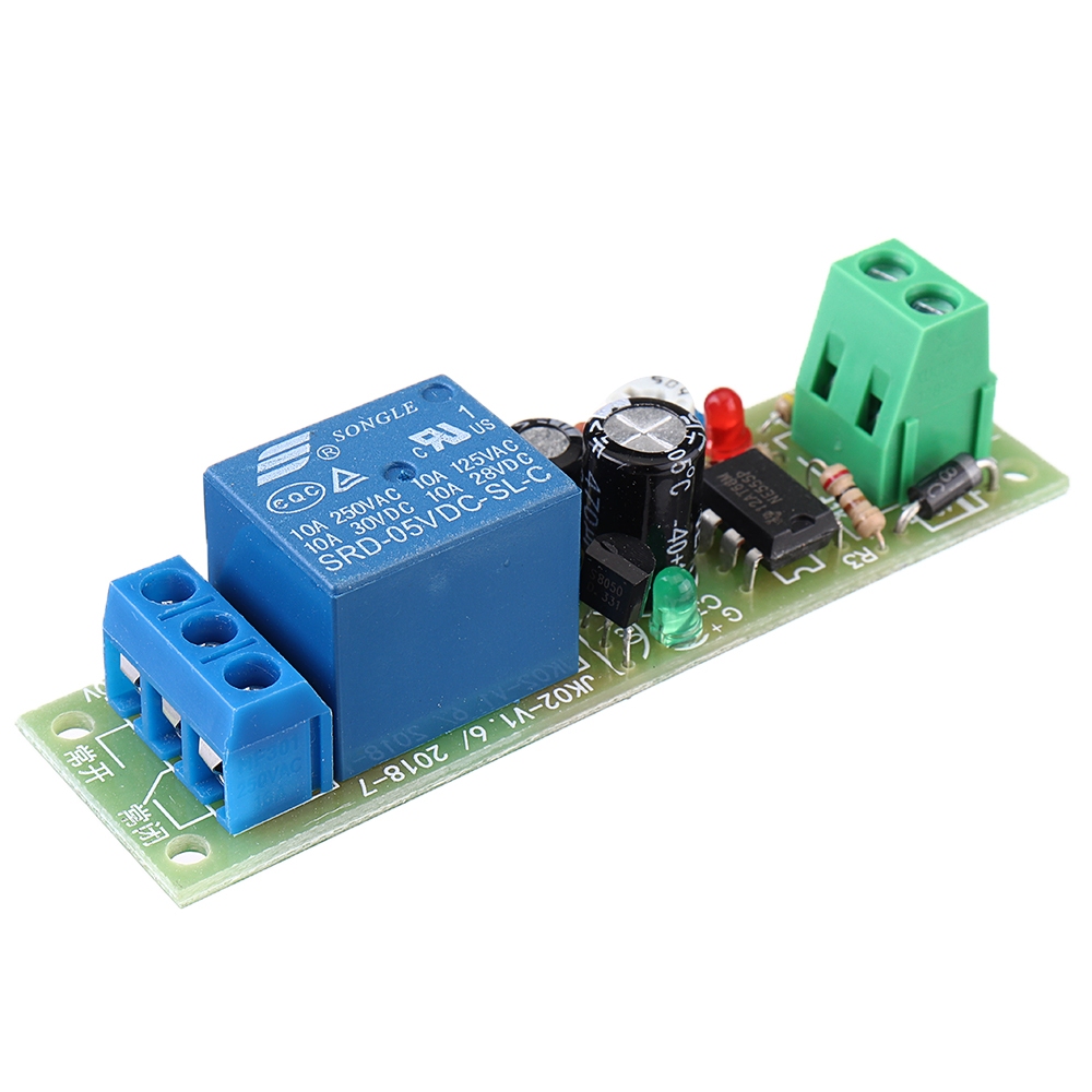 10pcs-JK-02-5V-0-200S-Power-on-On-Delay-Automatically-Disconnects-Timer-Relay-Module-NE555-1630043