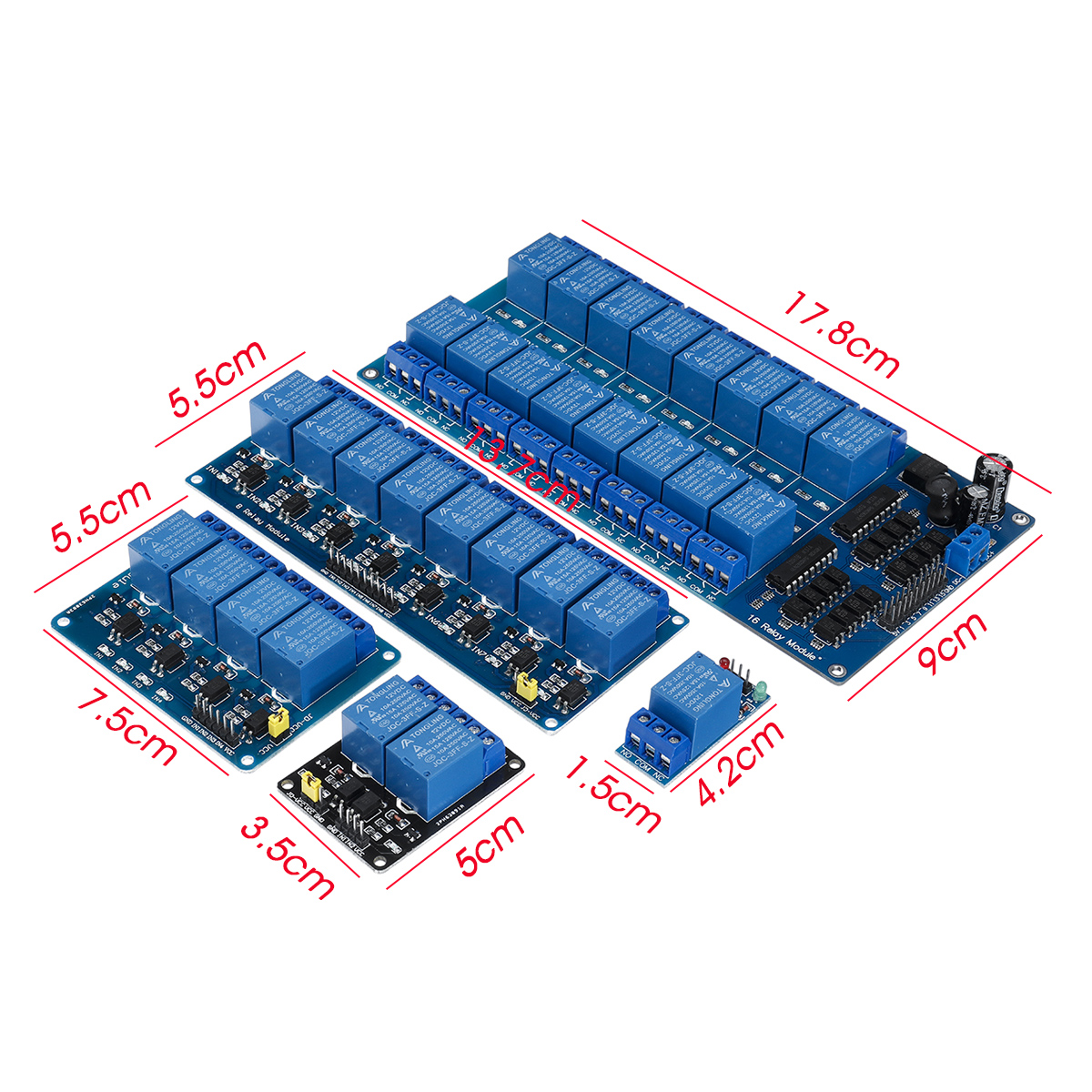 12V-124816-Channel-Relay-Module-With-Optocoupler-For-PIC-AVR-DSP-ARM-Geekcreit-for-Arduino---product-1563417