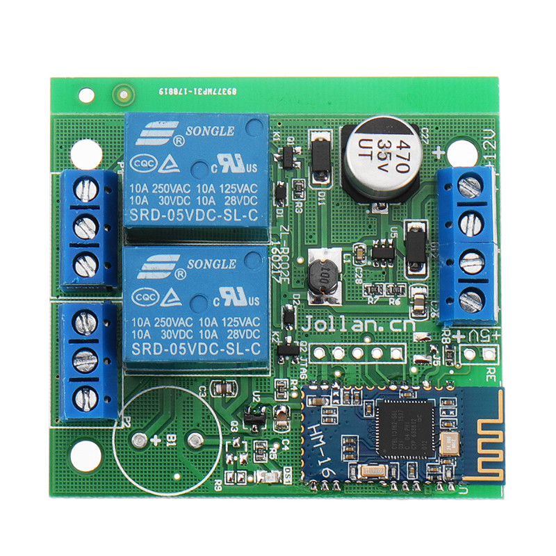 2-Kanal-Relaismodul-Bluetooth-40-BLE-Schalter-für-Apple-Android-Telefon-IOT-1270553