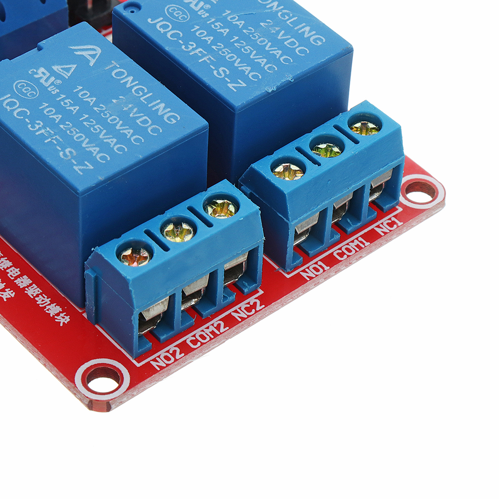 3Pcs-24V-2-Channel-Level-Trigger-Optocoupler-Relay-Module-Power-Supply-Module-Geekcreit-for-Arduino--1351452