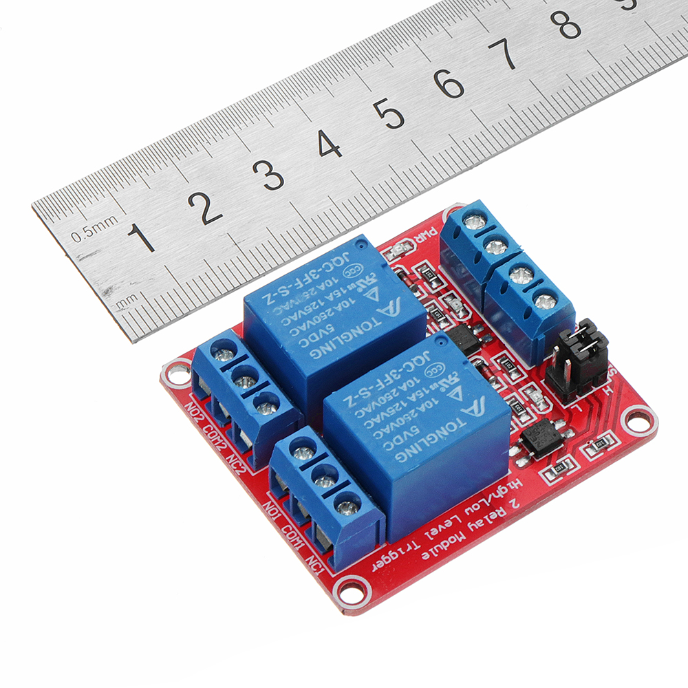 3Pcs-5V-2-Channel-Level-Trigger-Optocoupler-Relay-Module-Geekcreit-for-Arduino---products-that-work--1343529