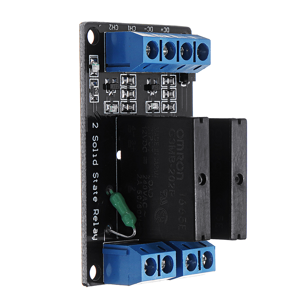 3pcs-2-Channel-12V-Relay-Module-Solid-State-High-Level-Trigger-240V2A-Geekcreit-for-Arduino---produc-1373942