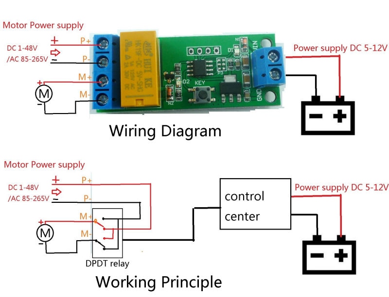 3pcs-CE032-DC-5V-6V-9V-12V-Motor-Reversible-Controller-Time-Adjustable-Delay-DPDT-Relay-Switch-2A-50-1666729