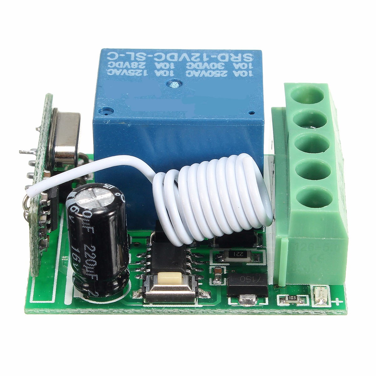 3pcs-DC12V-10A-1CH-433MHz-Wireless-Relay-RF-Remote-Control-Switch-Receiver-Board-1314825