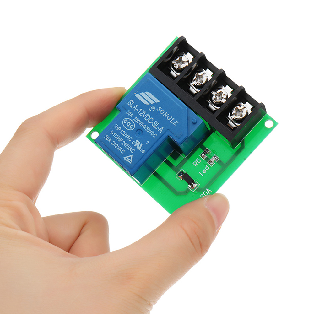 5pcs-1CH-12V-30A-Relay-Module-High-Power-Relay-Control-Board-Single-Switch-1338055