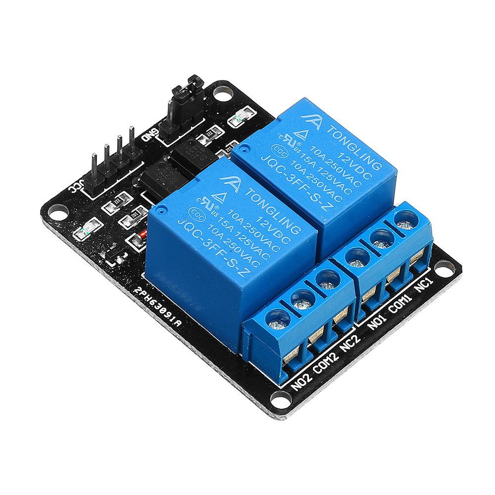 5pcs-2-Channel-Relay-Module-12V-with-Optical-Coupler-Protection-Relay-Extended-Board-1407202