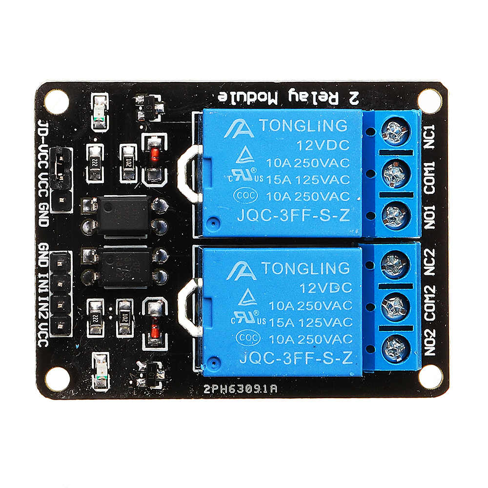 5pcs-2-Channel-Relay-Module-12V-with-Optical-Coupler-Protection-Relay-Extended-Board-1407202