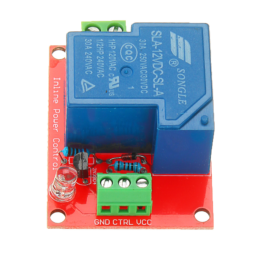 5pcs-BESTEP-12V-30A-250V-1-Channel-Relay-High-Level-Drive-Relay-Module-Normally-Open-Type-For-Auduin-1431656