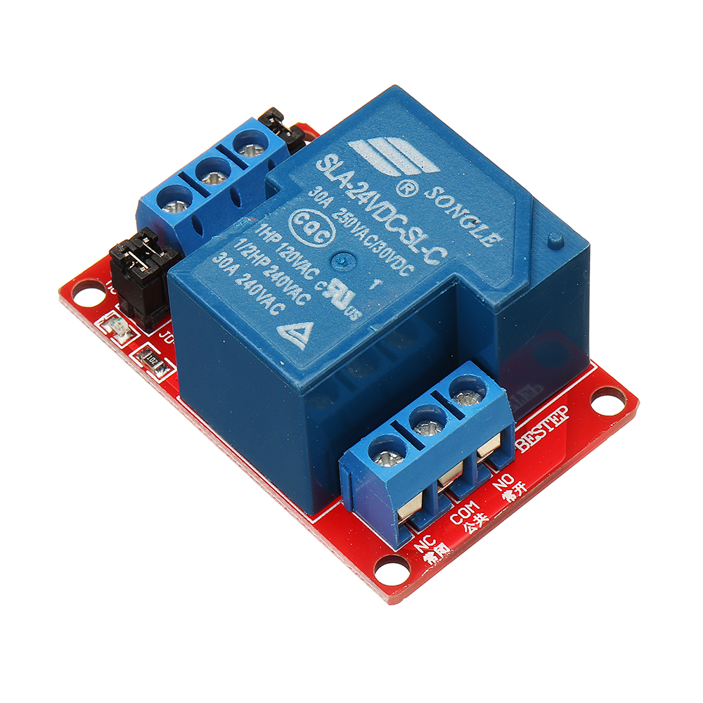 BESTEP-1-Channel-24V-Relay-Module-30A-With-Optocoupler-Isolation-Support-High-And-Low-Level-Trigger-1355825