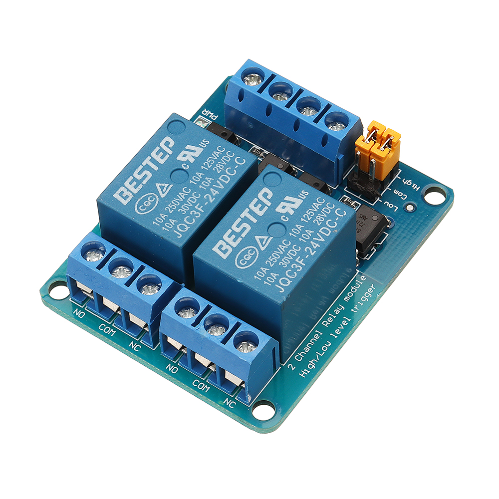 BESTEP-2-Channel-24V-Relay-Module-High-And-Low-Level-Trigger-For-Auduino-1355383