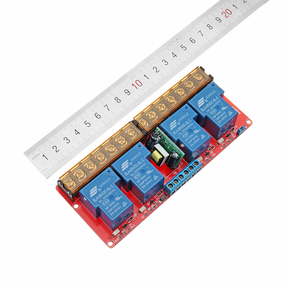 DC-5V-AC-100V-To-250V-30A-760mA-4-Way-Relay-Module-Board-With-High-And-Low-Level-1306875