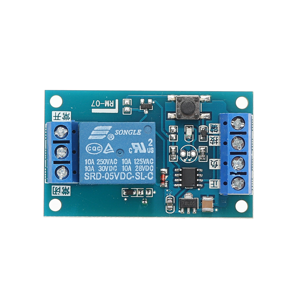 DC5V-Single-Bond-Button-Bistable-Relay-Module-Modified-Car-Start-and-Stop-Self-Locking-Switch-One-Ke-1538511