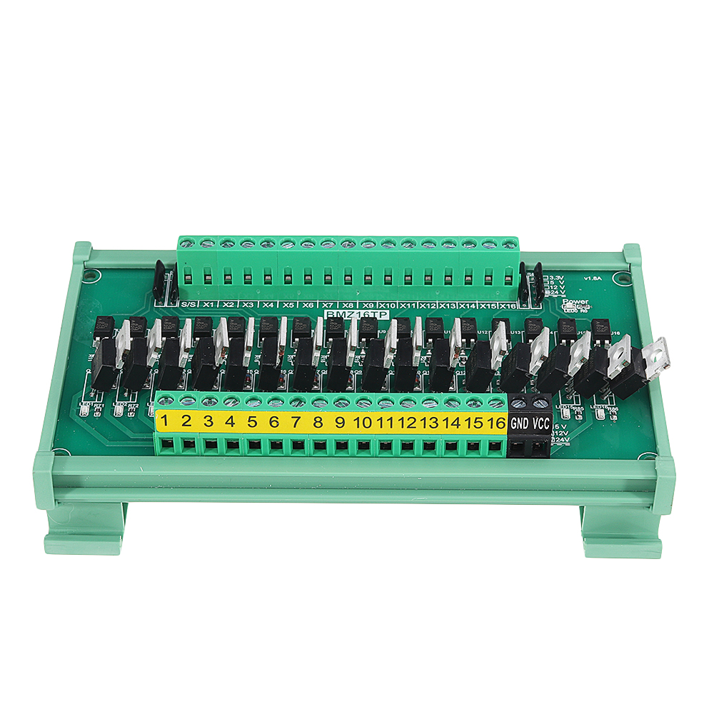 IO-Card-PLC-Signal-Amplifier-Board-NPN-to-PNP-Mutual-Input-Optocoupler-Isolation-Transistor-Output-R-1545489