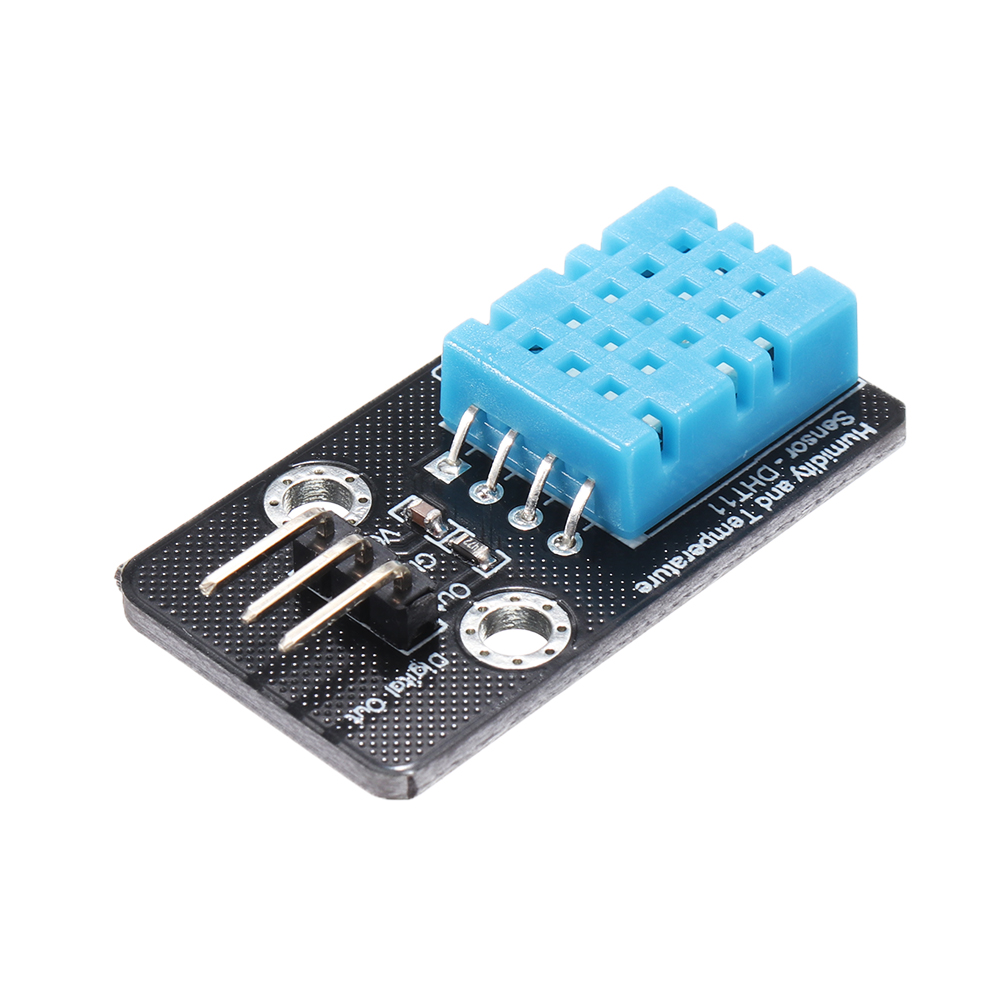 Modulo sensore di temperatura e umidità DHT11 da 10 pezzi Robotdyn per  Arduino - prodotti che funzionano con schede ufficiali per Arduino