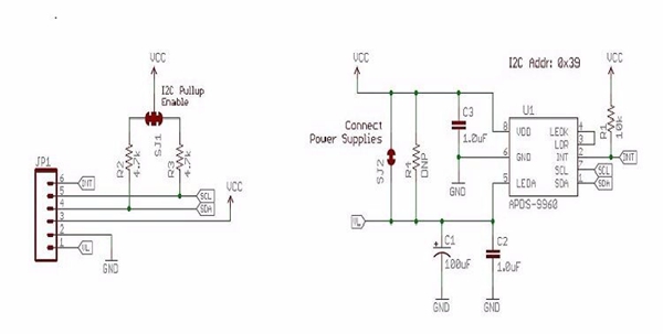 5pcs-APDS-9960-DIY-33V-Mall-RGB-Gesture-Sensor-For--I2C-Interface-Detectoin-Proximity-Sensing-Color--1220411